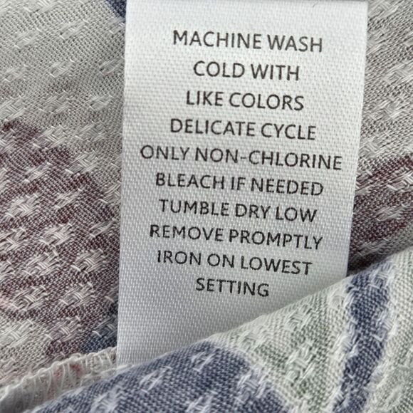 Nurture Westbound Patchwork Floral Button Up Down Shirt Womens Plus Size 1X Boho - Picture 8 of 8